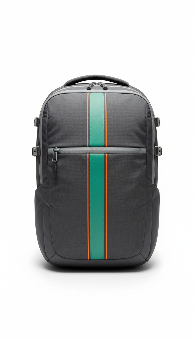 Urban Backpack With Weatherproof Shell