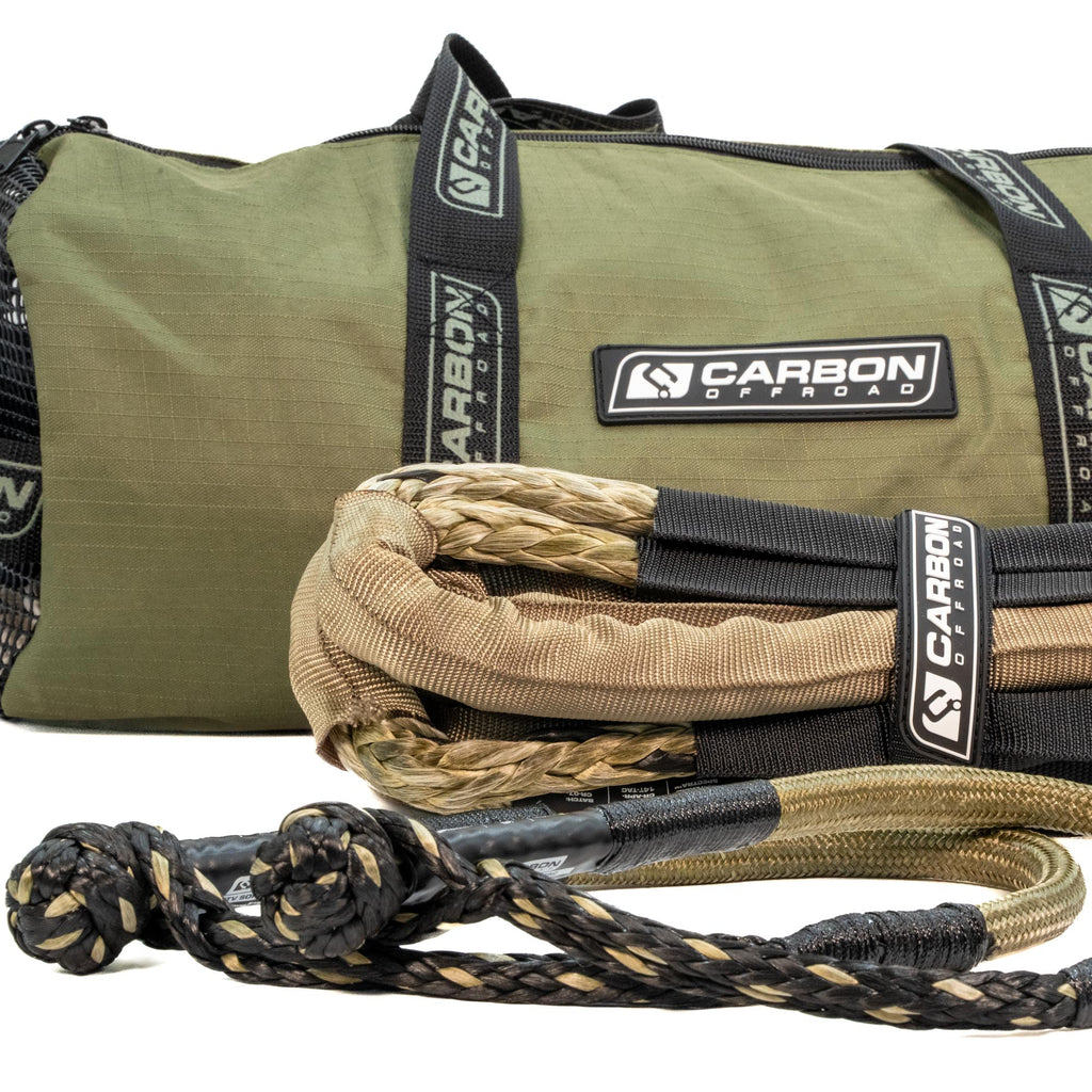 TAC Small Vehicle All Purpose Recovery Rope And Soft Shackle Combo