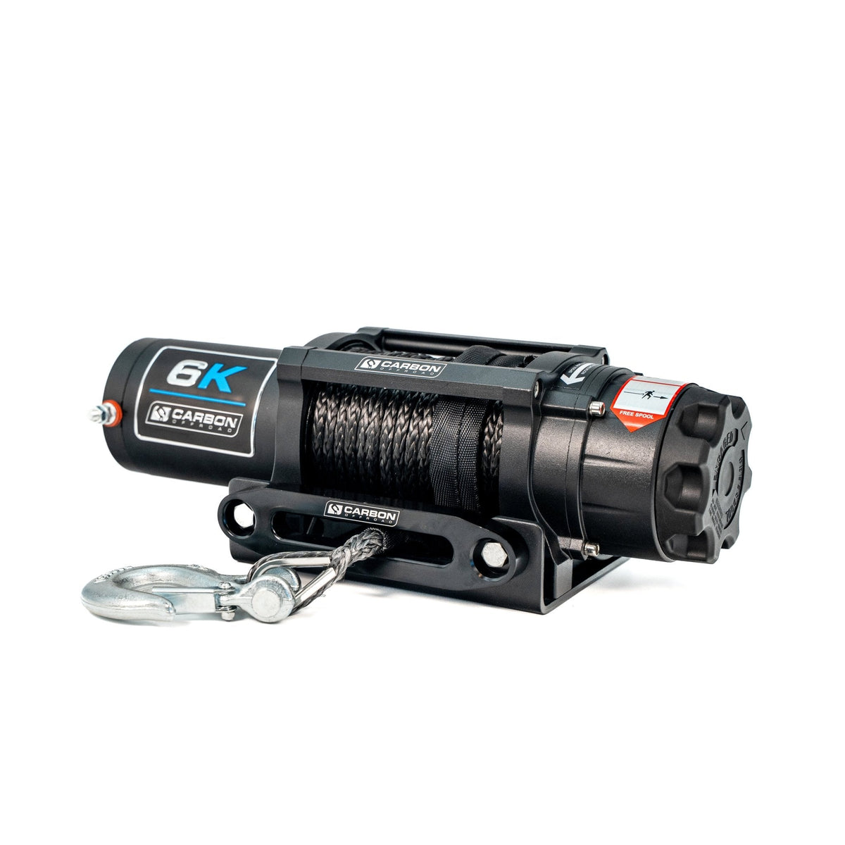 Carbon Offroad 6000lb ATV - Small 4X4 Winch
