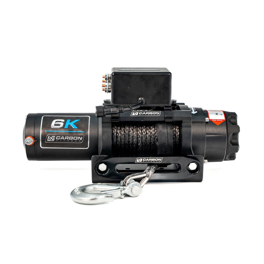 Carbon Offroad 6000lb ATV - Small 4X4 Winch