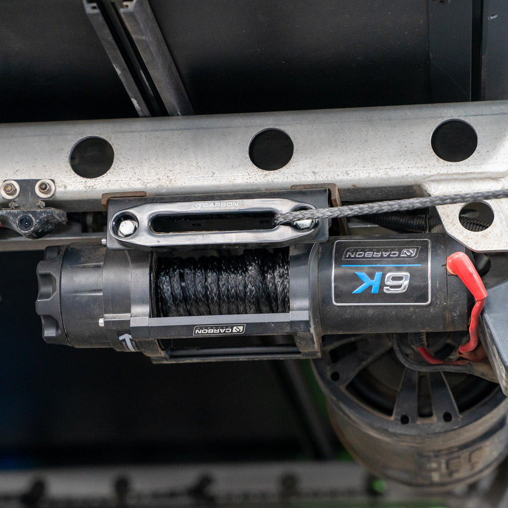 Carbon Offroad 6000lb ATV - Small 4X4 Winch