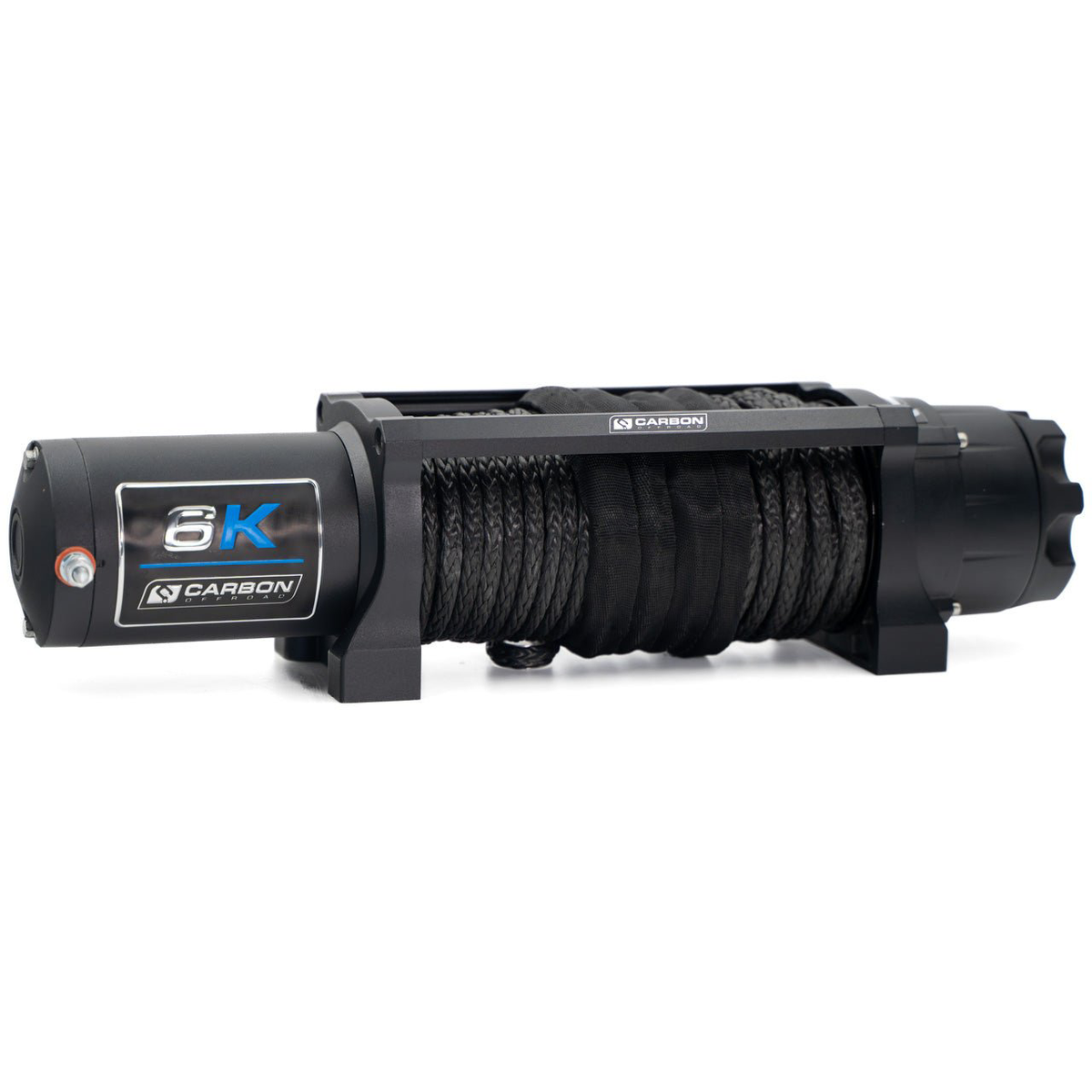 Carbon Offroad Long Drum 6000lb ATV - Small 4X4 Winch