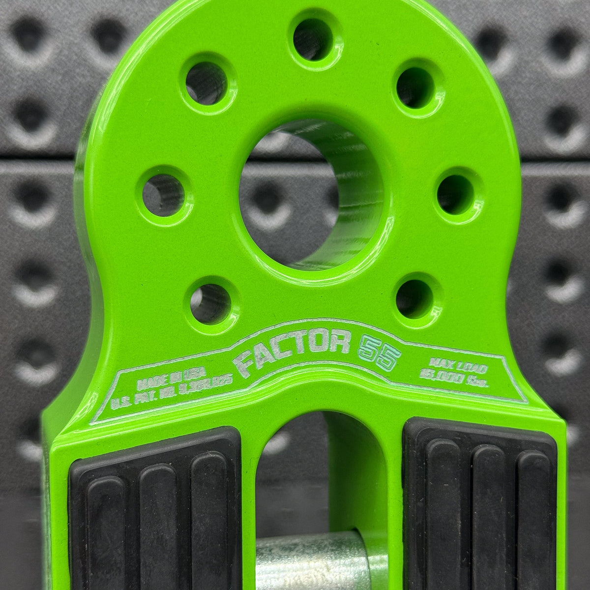 Factor 55 Flatlink Winch Shackle Mount - Green