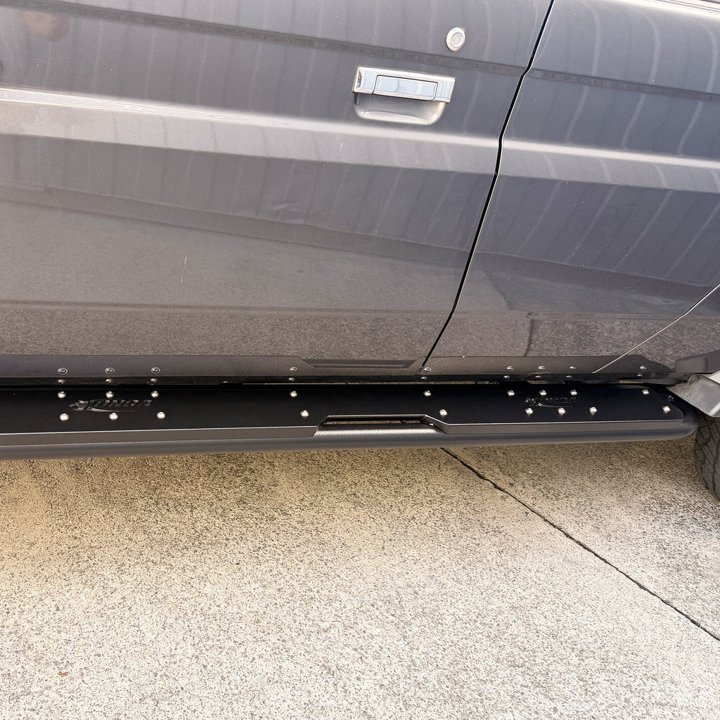 ONCA Landcruiser 70 Series Dual Cab Extreme Rock Sliders