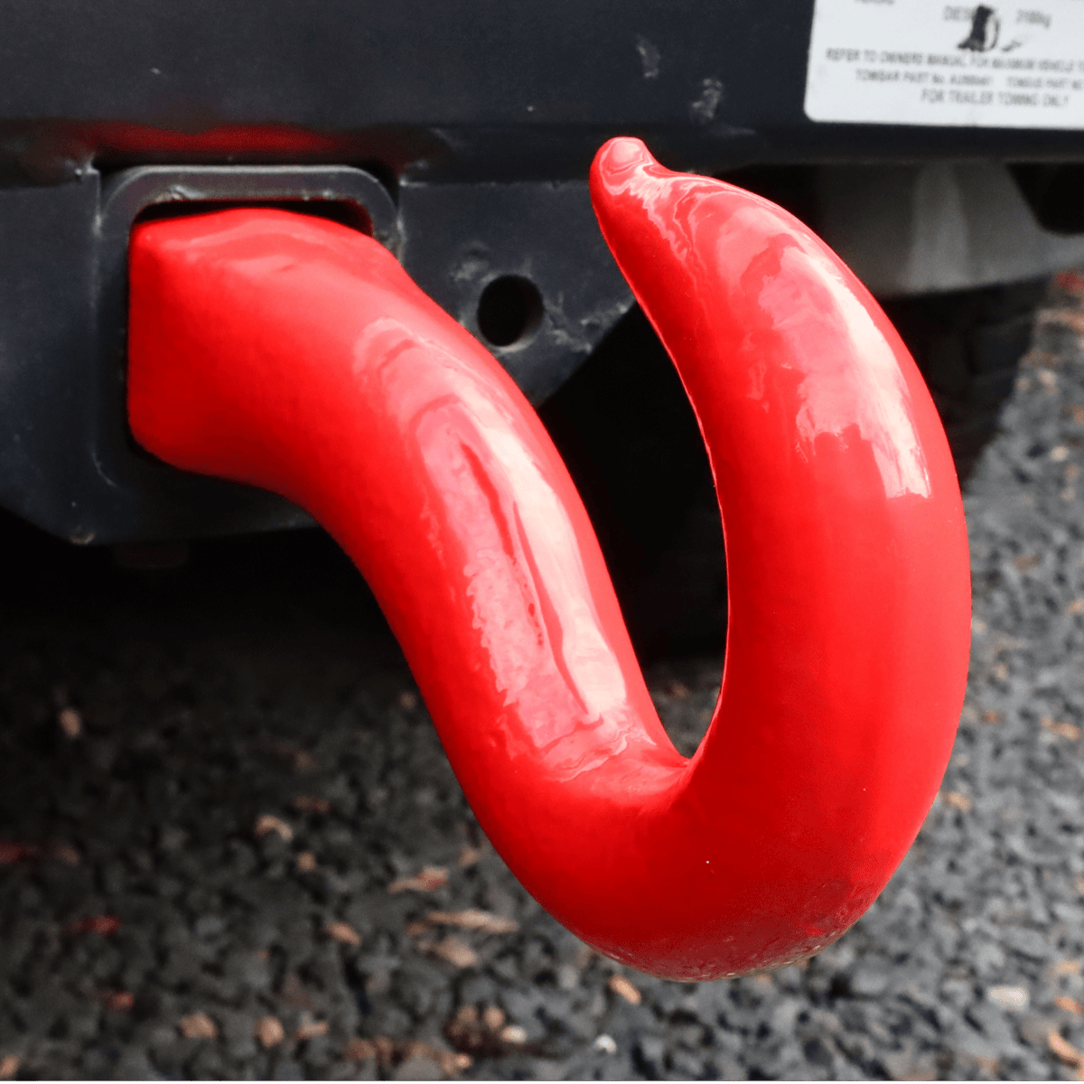 Carbon Shinbusta Forged Recovery Hook 8000kg