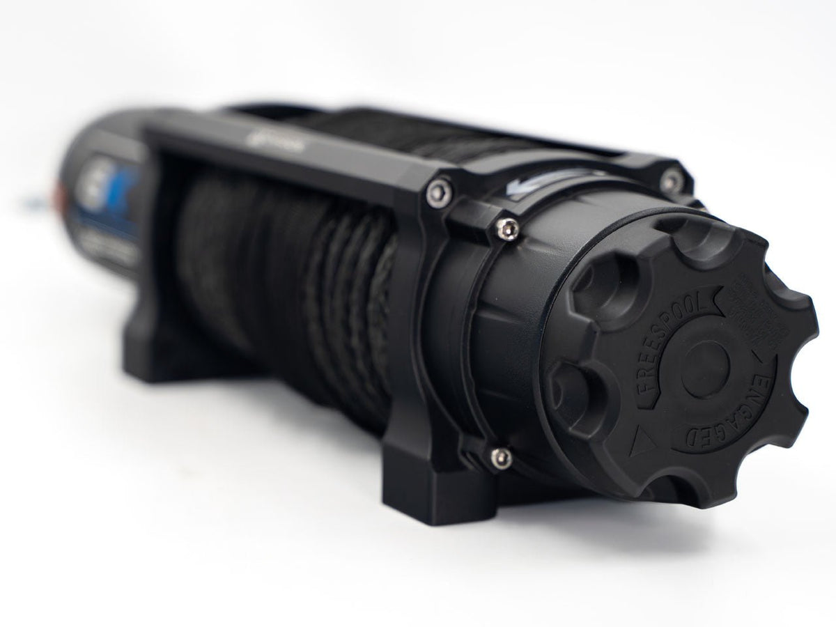 Carbon Offroad Long Drum 6000lb ATV - Small 4X4 Winch